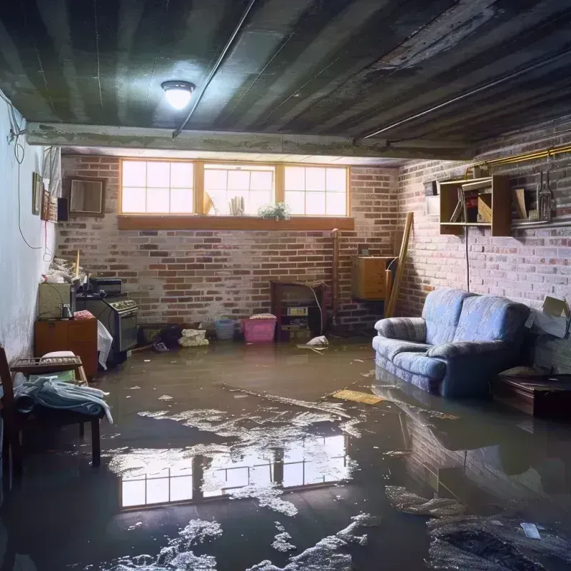 Flooded Basement Cleanup in Shawnee Land, VA